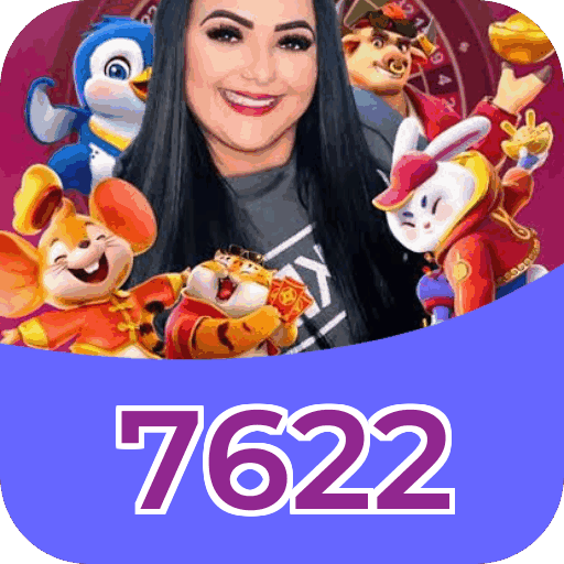Catálogo slots 7622 mostrando top jogos Gates Olympus Sweet Bonanza Fortune Tiger Big Bass volatilidade RTP